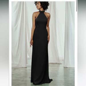 Amsale Sophia Black Gown